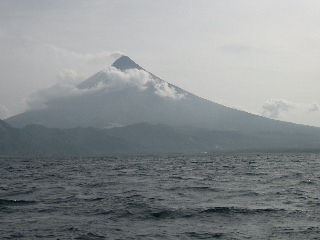 Mayon from Sea